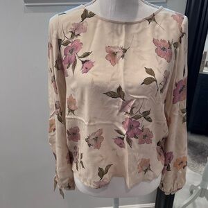 Floral Cream Blouse
